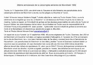 2020 09 11 TOULON HOMMAGE AUX DISPARUS DE LA CATASTROPHE DU 11 09 1982 A  MANNHEIM (0)